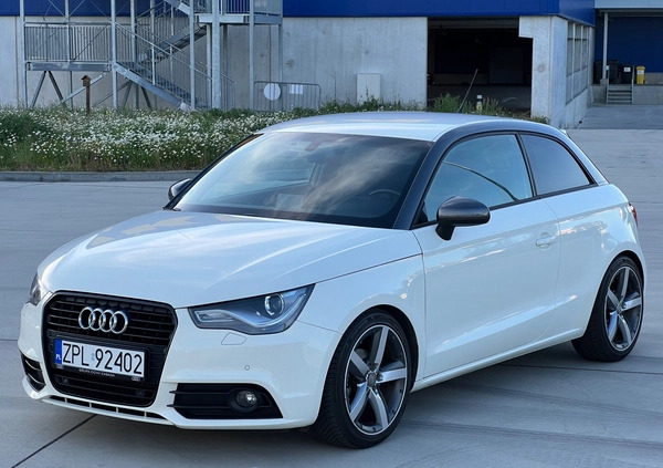 Audi A1 cena 36500 przebieg: 114007, rok produkcji 2010 z Szczecin małe 79